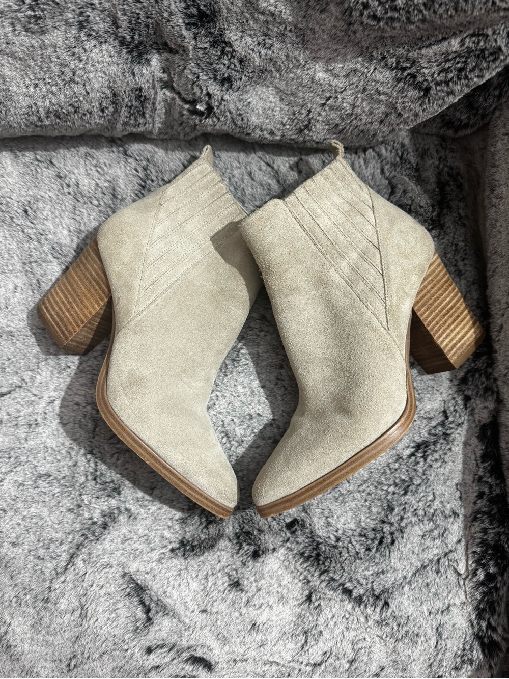 Marc Fisher  Suede Ankle Booties